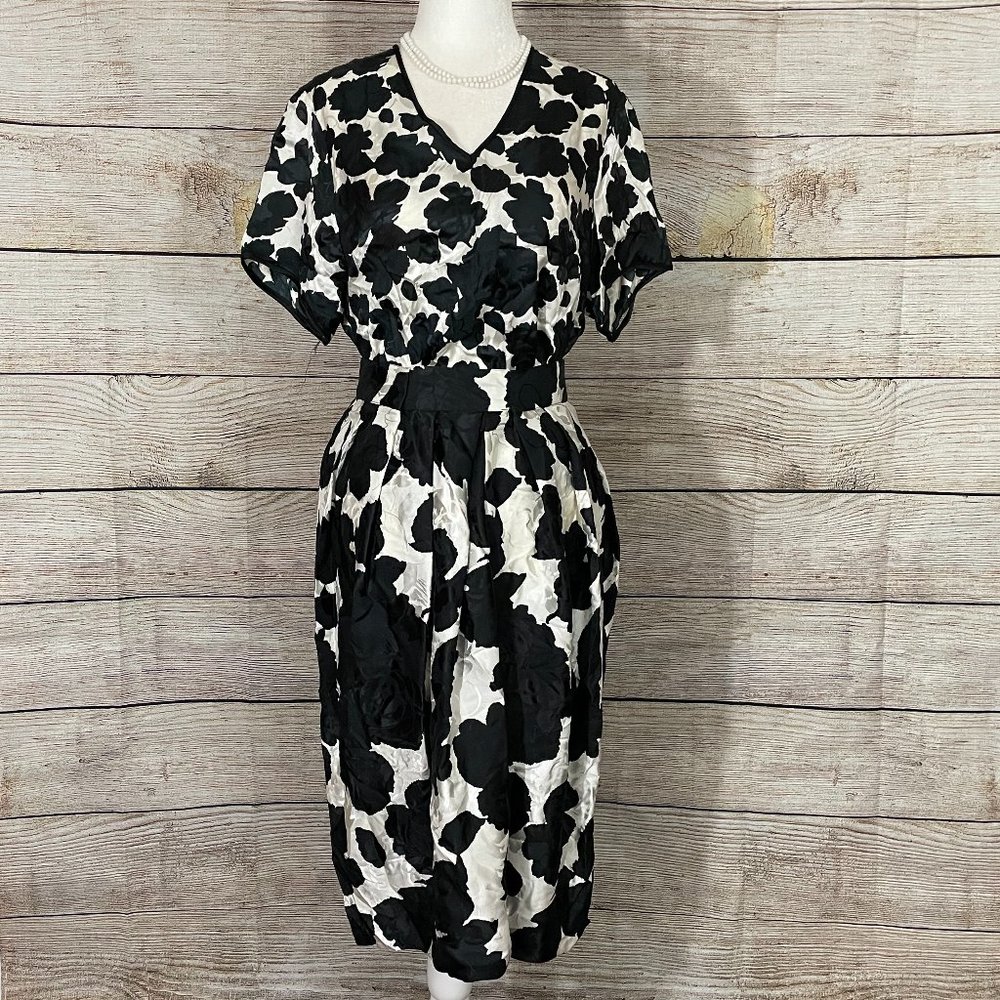 1980s Flora Kung Two Piece Outfit